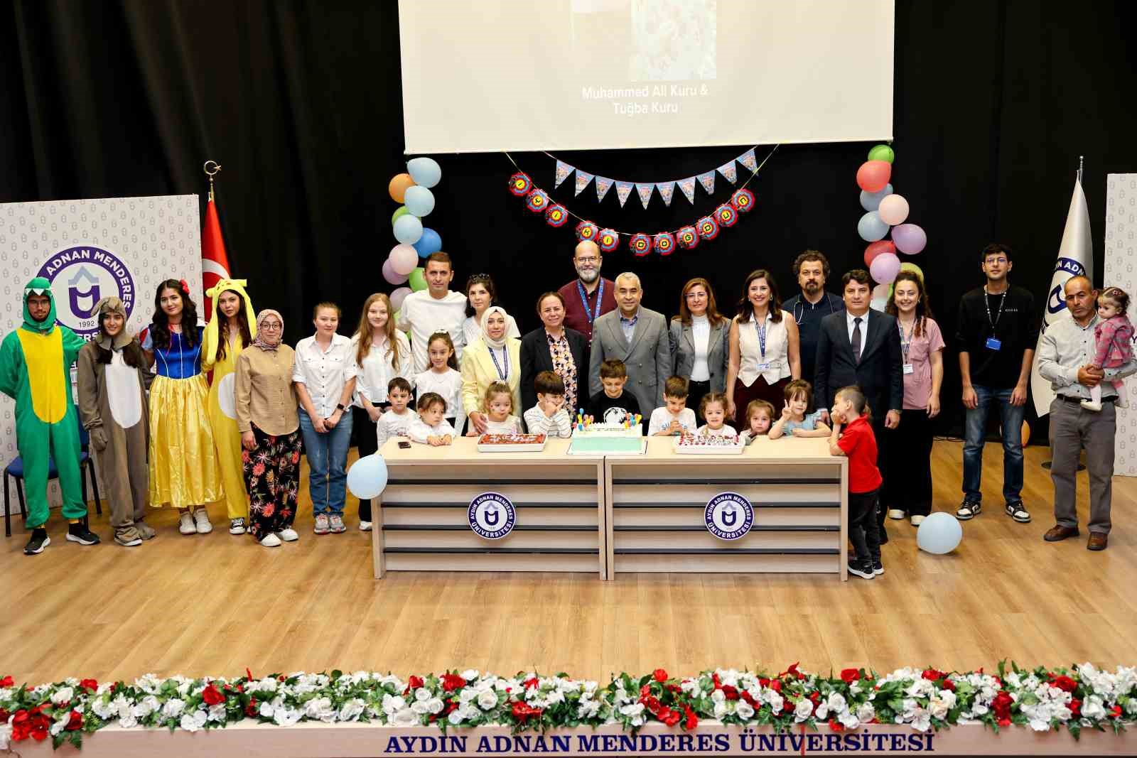 ADÜ’de fenilketonürili çocuklar için doğum günü etkinliği