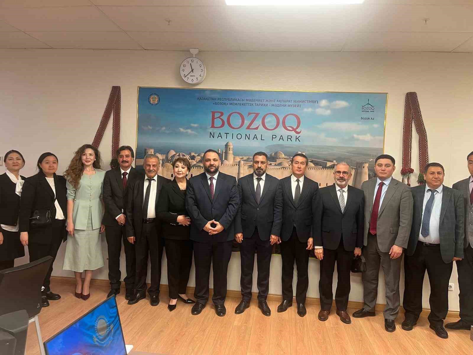 Sorgun Belediye Başkanı Ekinci, Kazakistan’da Bozok Ören Yeri’ni ziyaret etti
