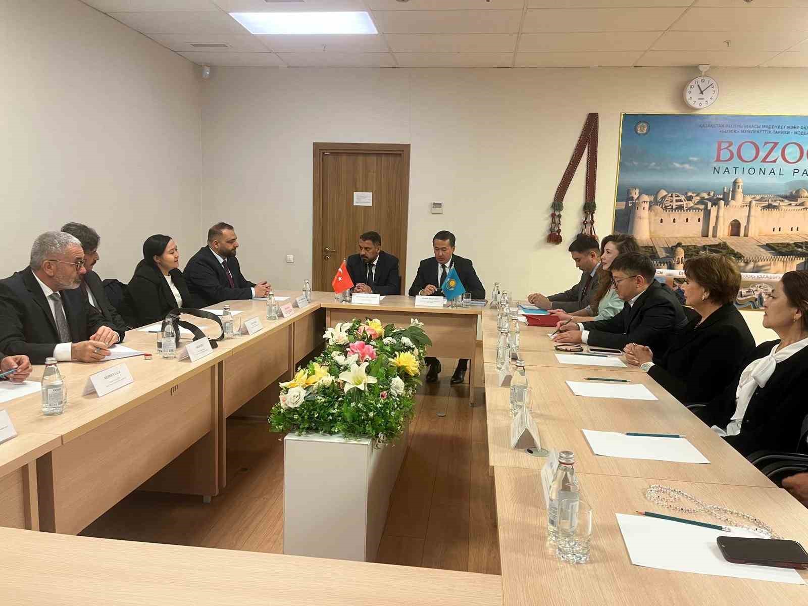 Sorgun Belediye Başkanı Ekinci, Kazakistan’da Bozok Ören Yeri’ni ziyaret etti