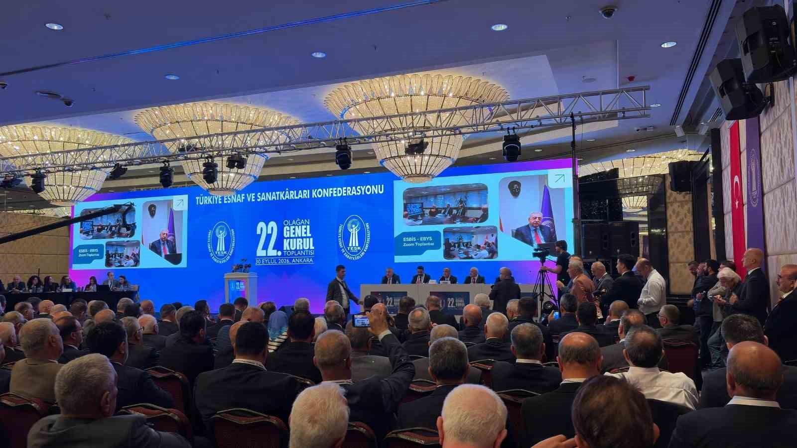 TESK’te koltuk değişimi: Yeni Başkan Mehmet Yiğiner oldu