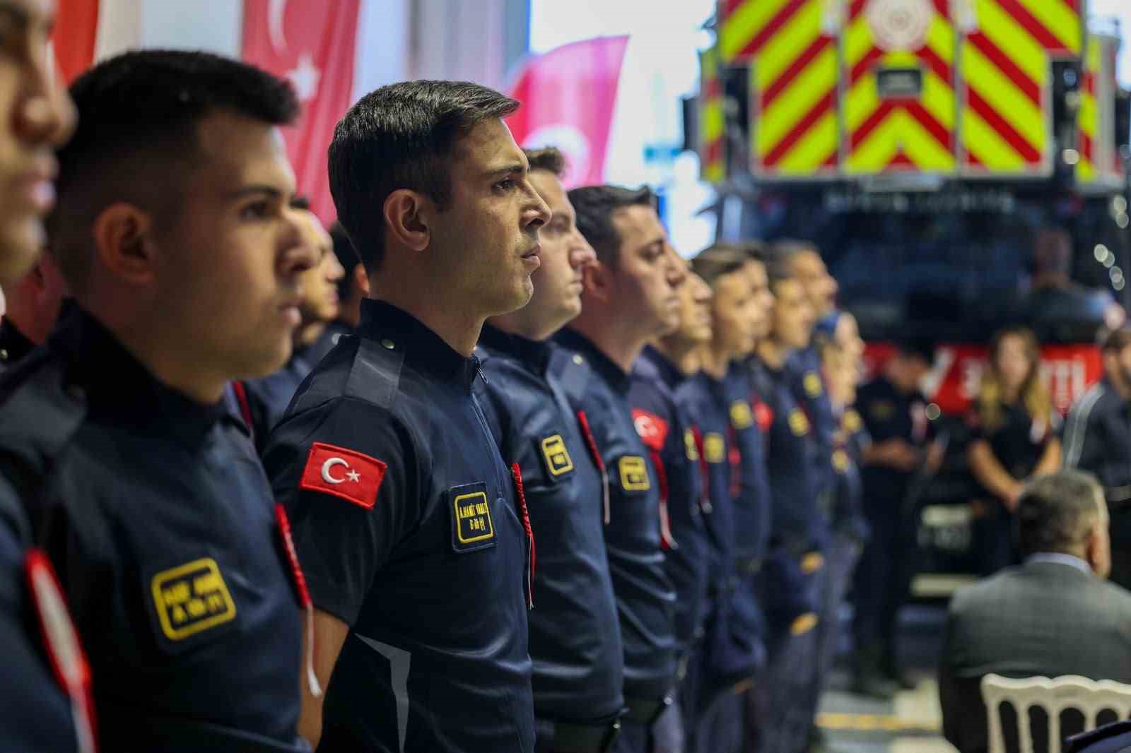 Büyükşehir’in 32’nci itfaiye istasyonu Barakfakih OSB’de kuruldu