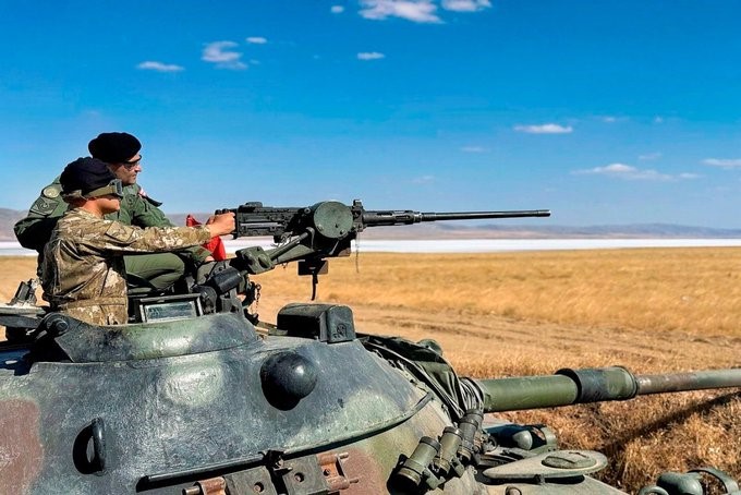 Ankara’da "Uygulamalı Taktik Eğitimleri ve Tank Topu Atışları" icra edildi