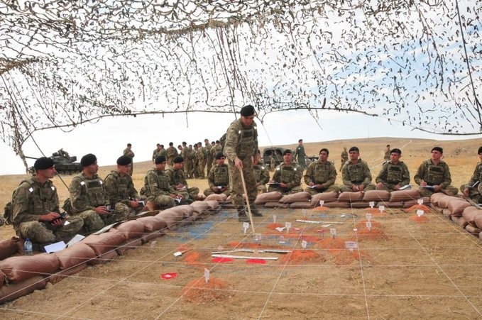 Ankara’da "Uygulamalı Taktik Eğitimleri ve Tank Topu Atışları" icra edildi