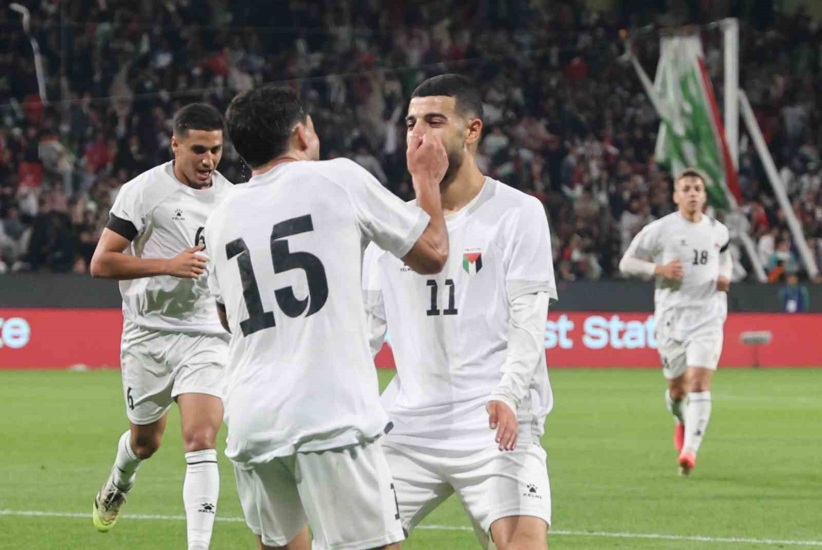 Konyaspor ile Filistin Milli Takımı arasındaki dostluk maçı berabere bitti