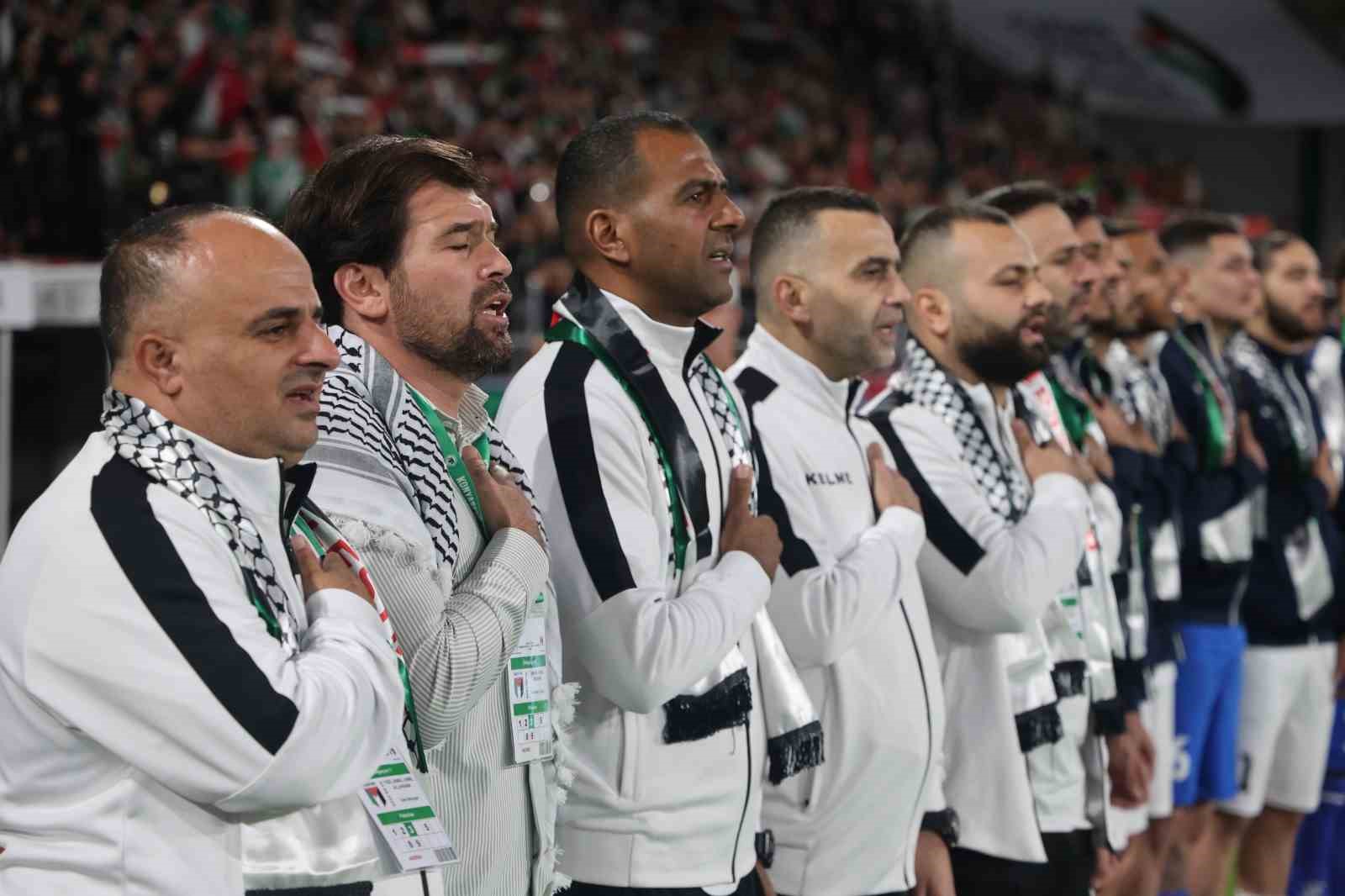 Konyaspor ile Filistin Milli Takımı arasındaki dostluk maçı berabere bitti