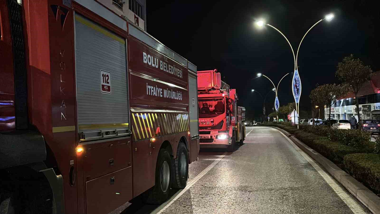‘Çatı yangını’ ihbarı ekipleri harekete geçirdi
