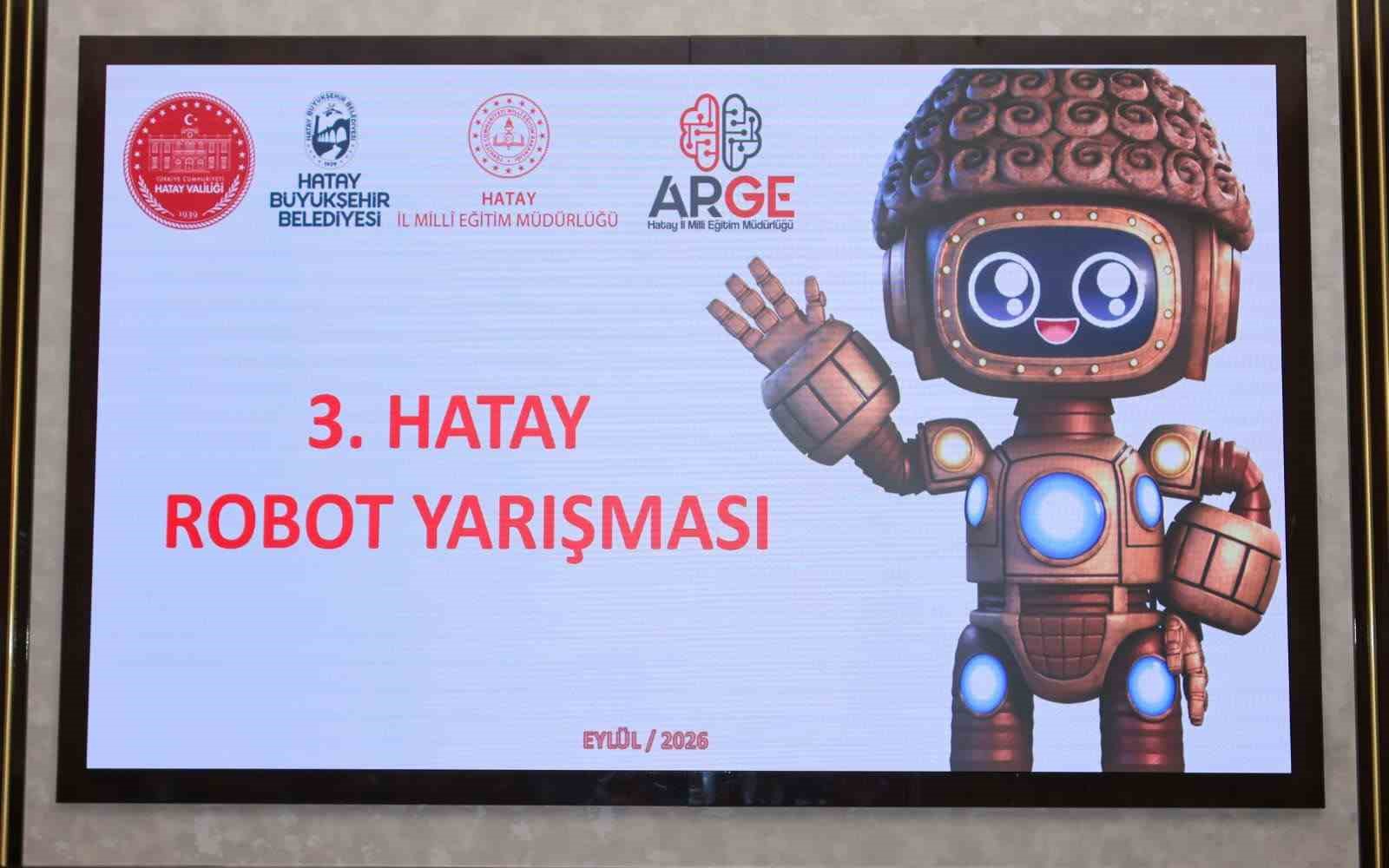 Vali Masatlı, HatayBOT Robot Yarışması hazırlıklarını değerlendirdi