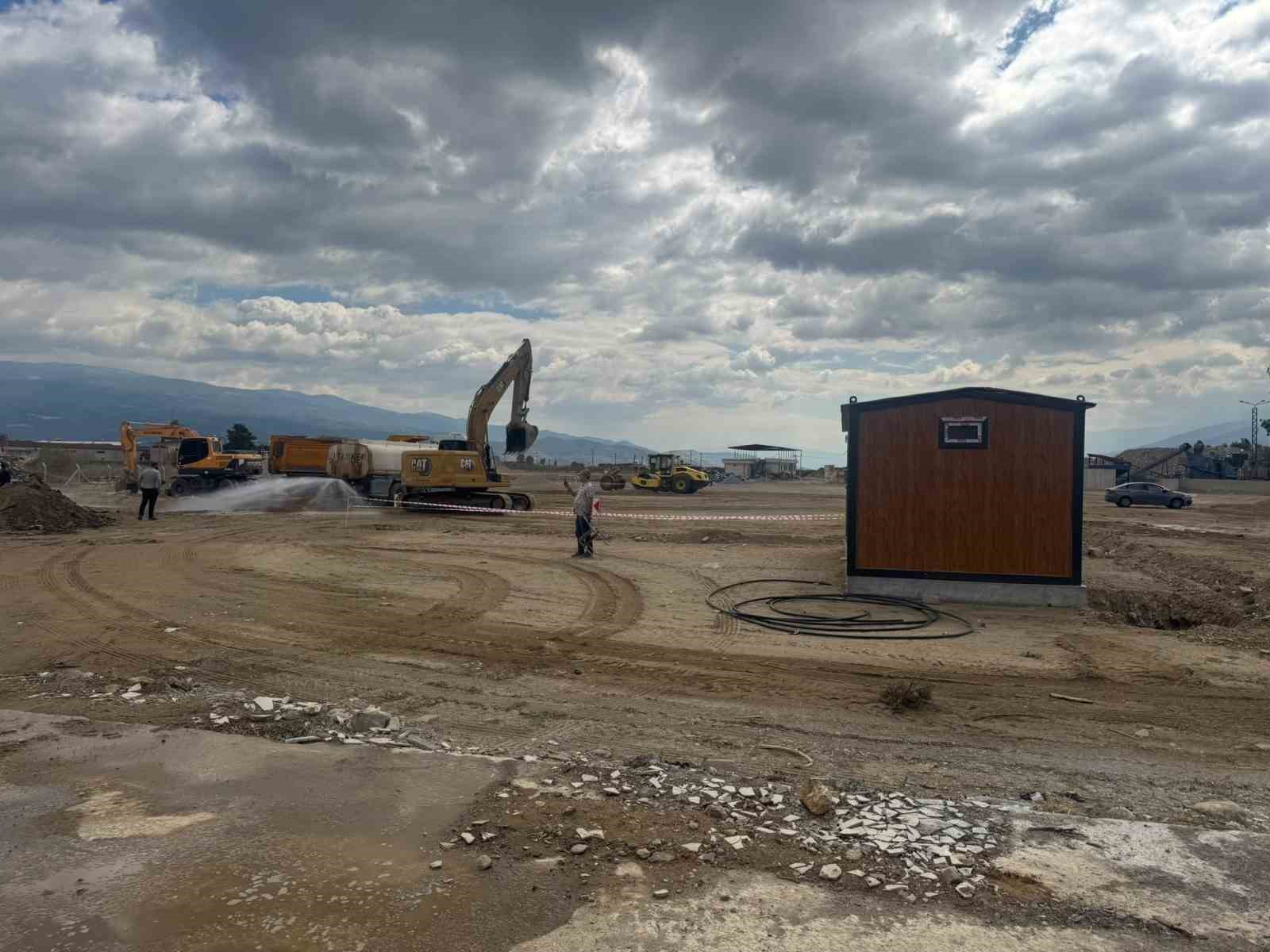 Aydın BŞB Nazilli’ye Tır ve Kamyon Parkı kazandırıyor