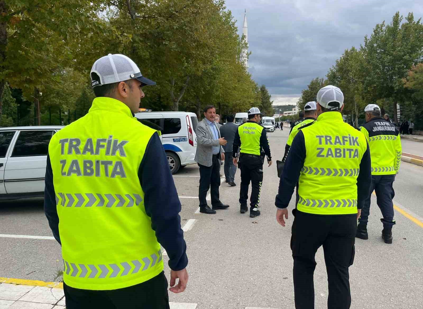Çorum’da okul servislerine dron destekli denetim