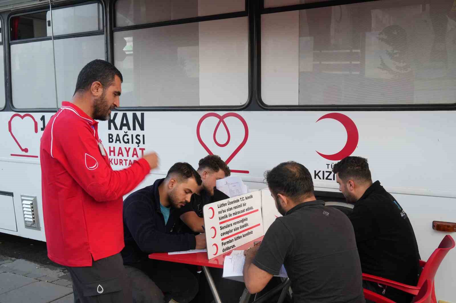 Muş’ta kan bağışına ilgi düşük kaldı