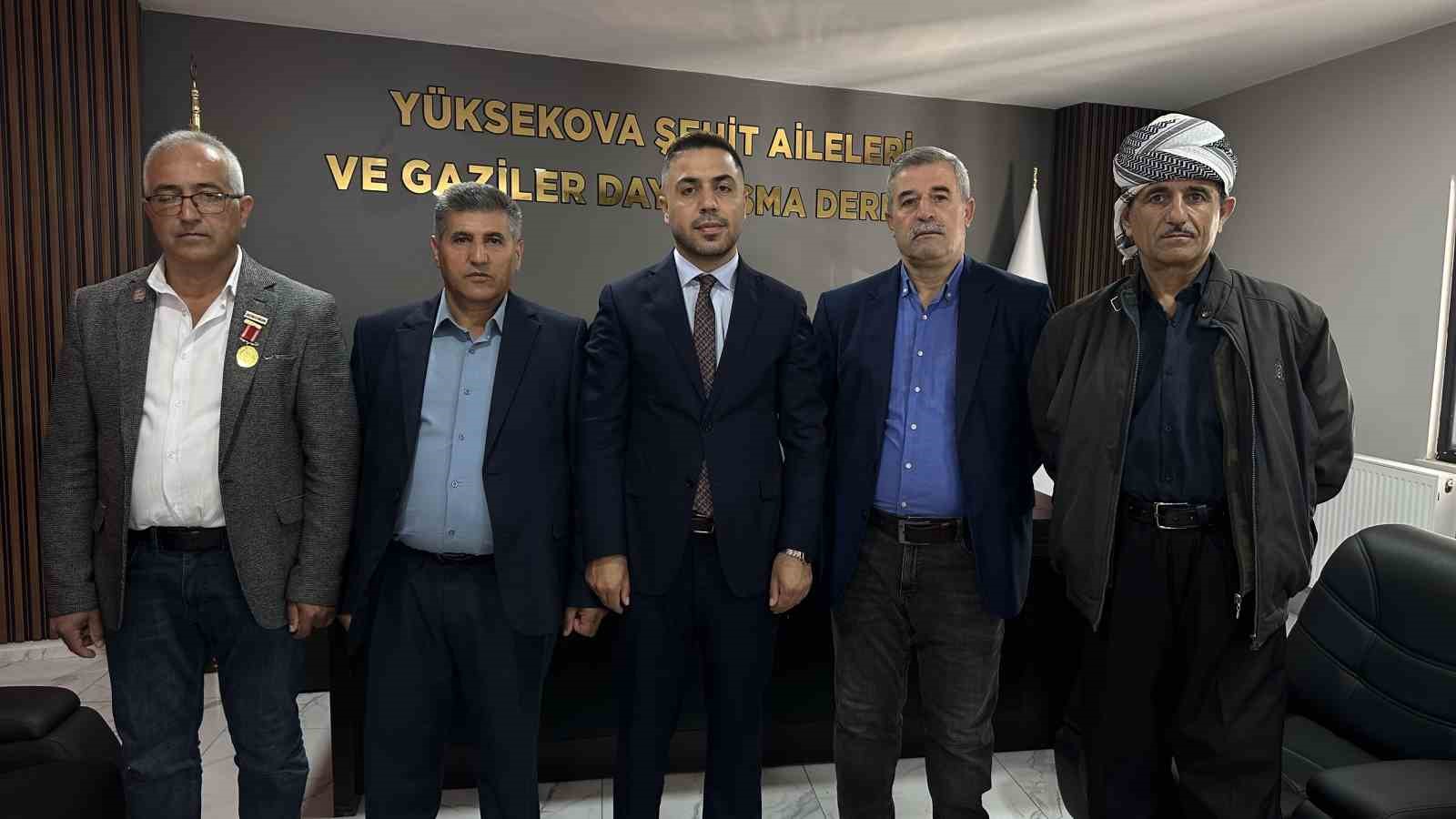 Yüksekovalı gaziler öğrencilerle bir araya geldi