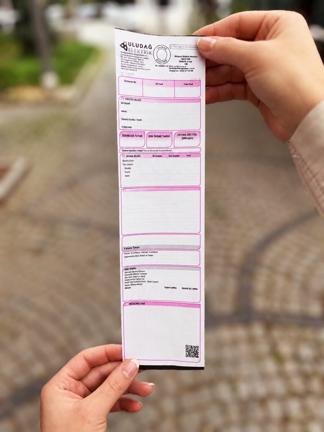 Uludağ Elektrik’ten abonelerine "pembe" mesaj
