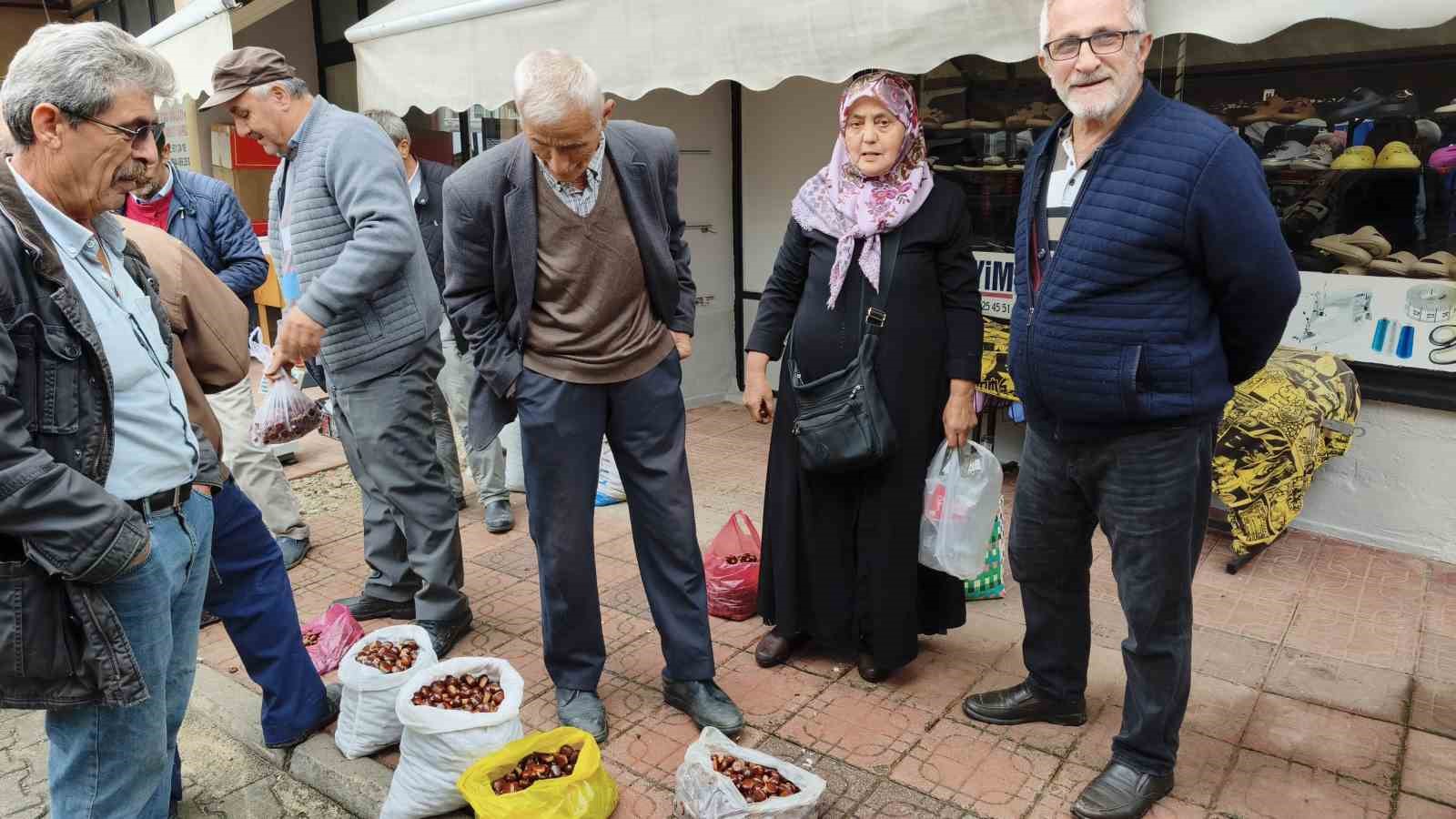 Dünyaca ünlü Erfelek kuzu kestanesi tezgahlarda