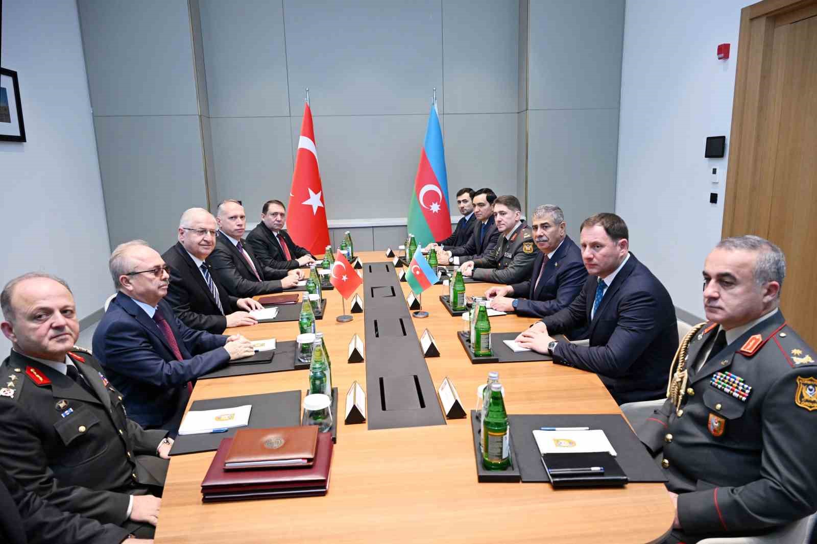 Bakan Güler, Azerbaycanlı ve Gürcistanlı mevkidaşlarıyla bir araya geldi