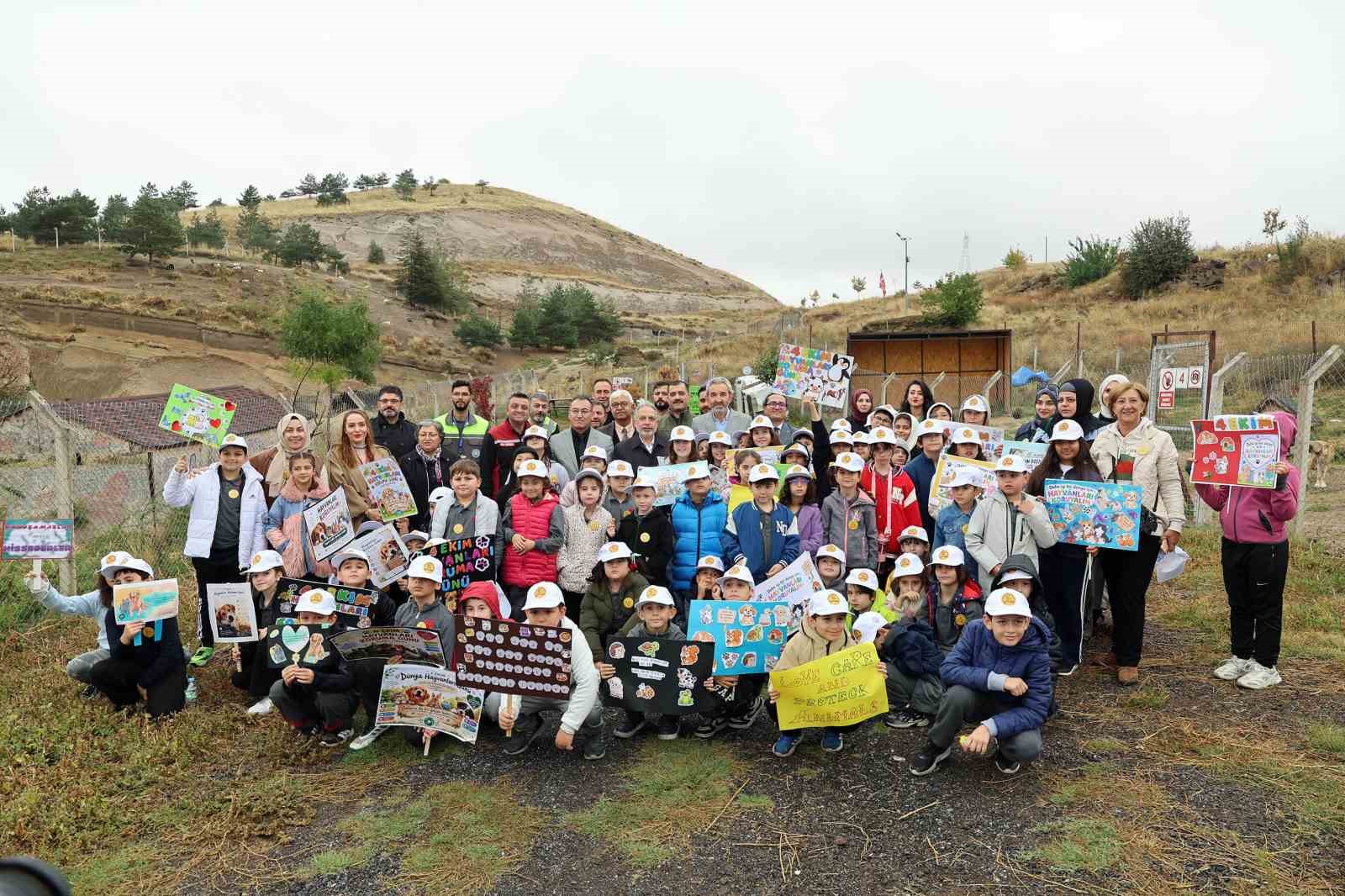 Hayvanları Koruma Günü, Talas Pati Evi Doğal Yaşam Alanı’nda kutlandı