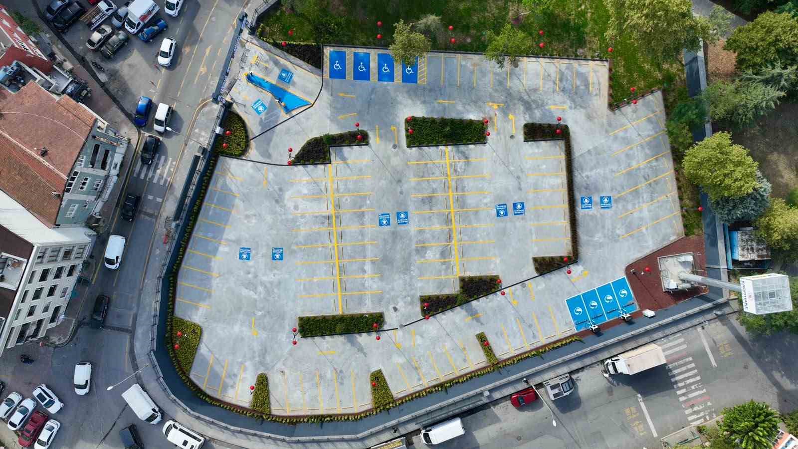Çağlayan Açık Otoparkı hizmete açıldı