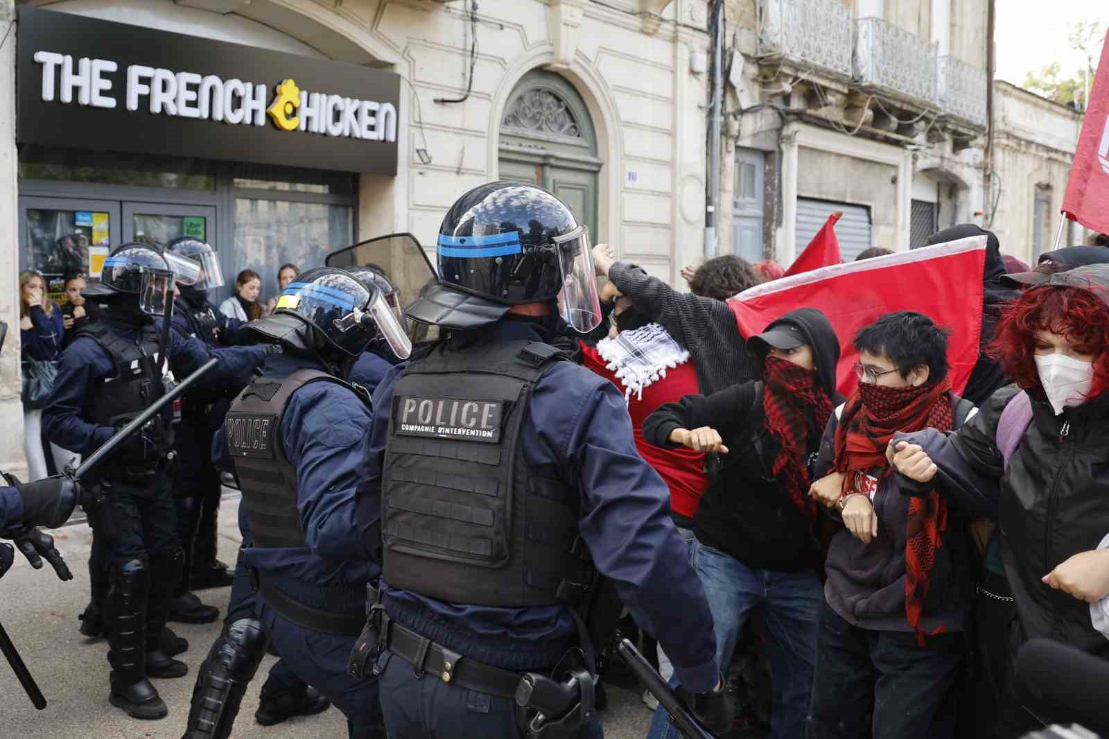 Fransa’daki lise eylemleri ülke geneline yayıldı: En az 600 gözaltı