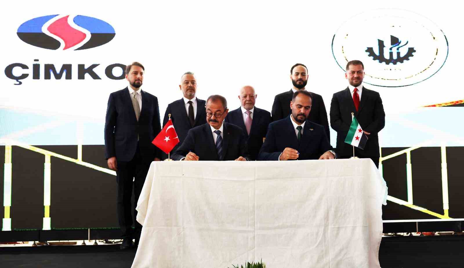 Çimko, Halep’te yeni entegre çimento fabrikası yatırımını hayata geçirmeye hazırlanıyor