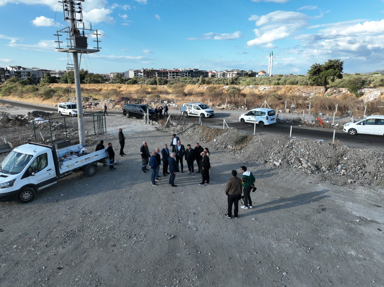 Edremit Belediyesi şantiyesini şehir dışına taşıyor