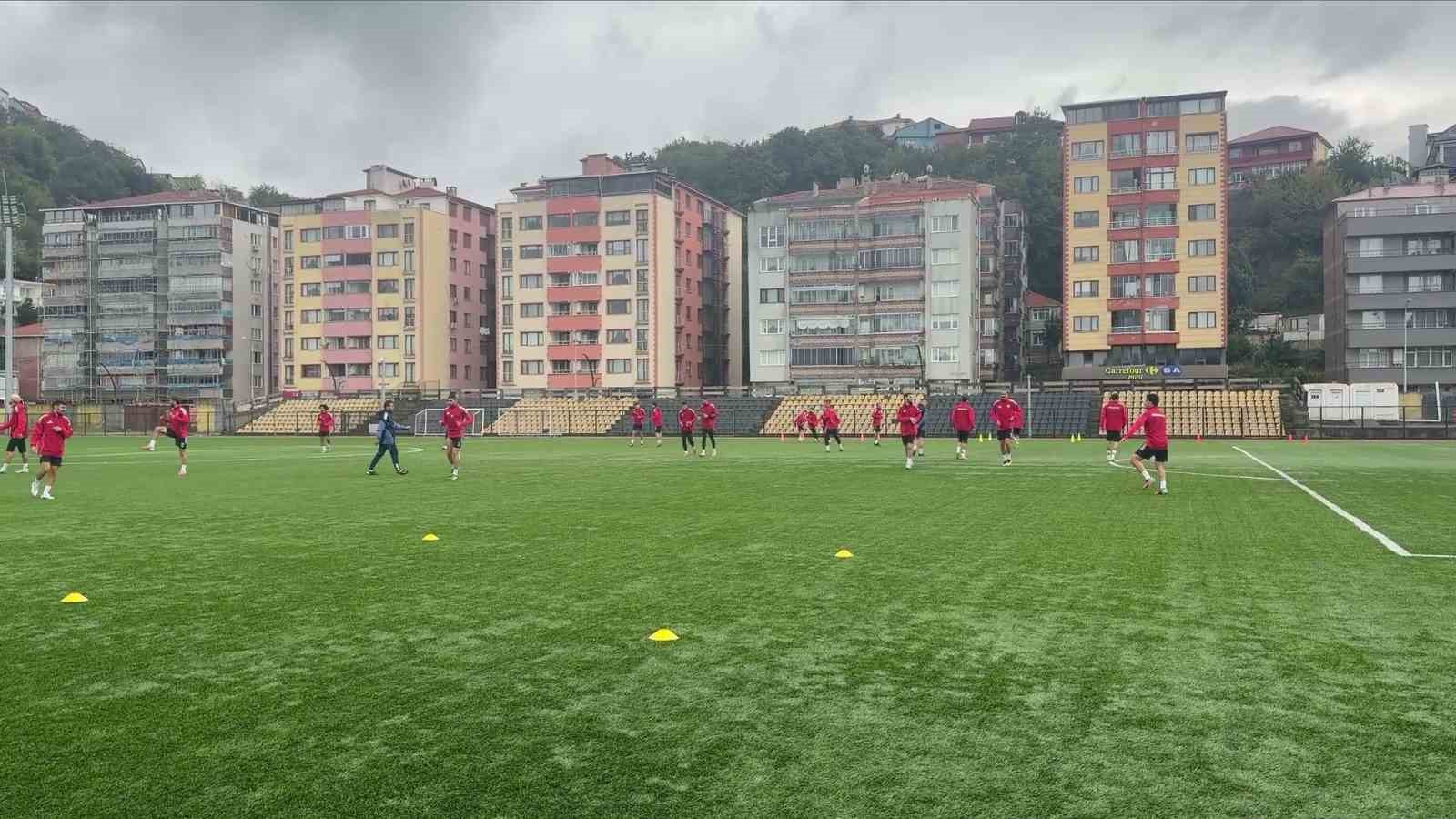 Zonguldakspor, Düzcespor maçı hazırlıklarını tamamladı