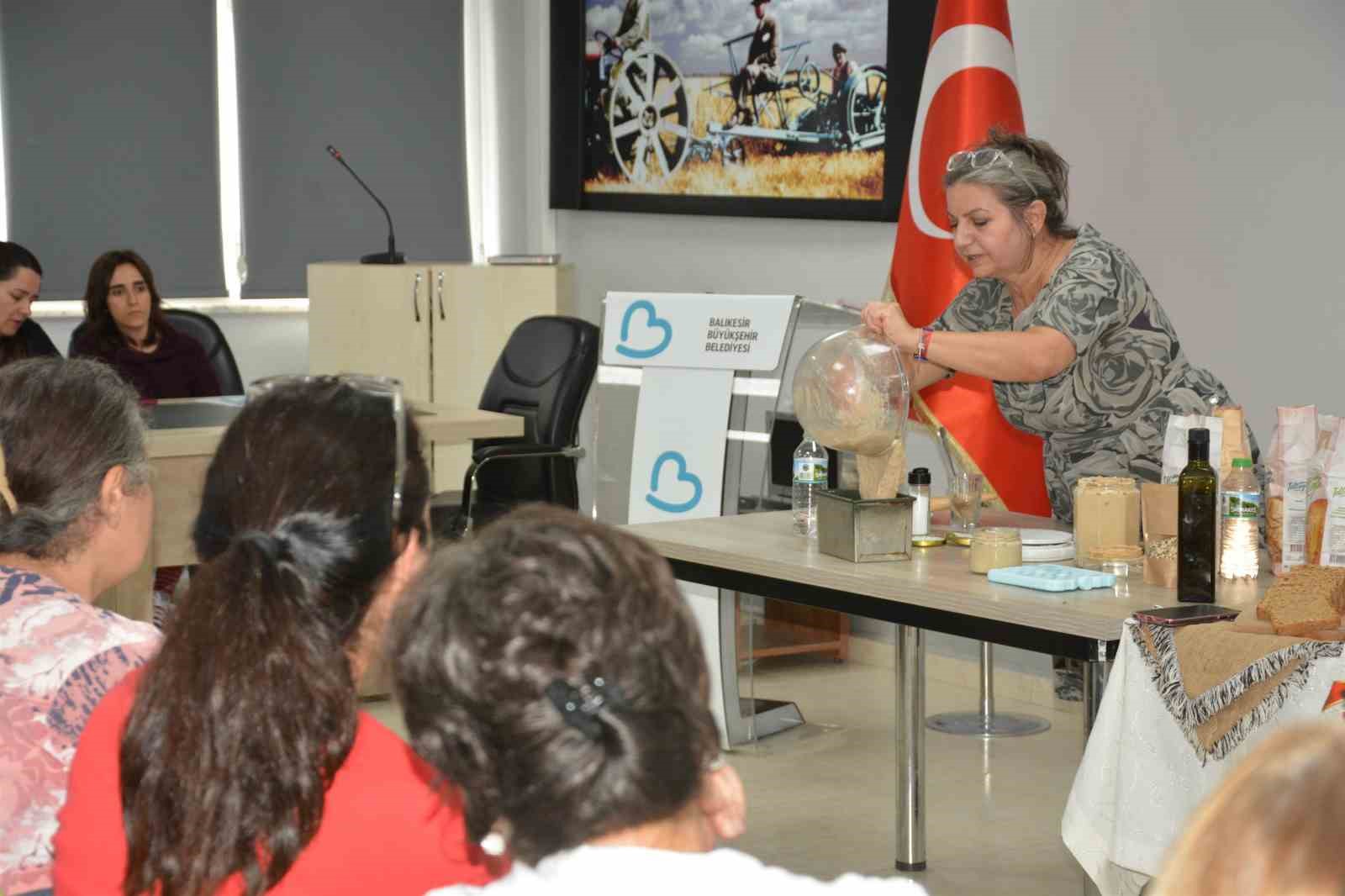 BAÇEM’de Ekşi Mayalı Ekmek Yapımı Atölyesi’ne Yoğun ilgi