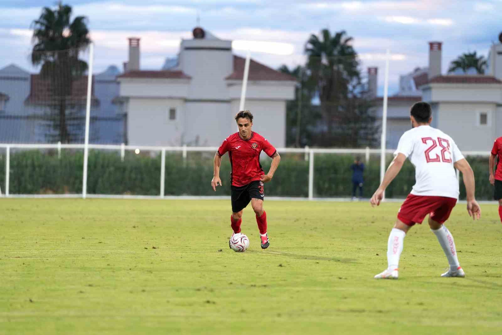 Çorum FK, hazırlık maçında Antalyaspor’a 2-1 mağlup oldu