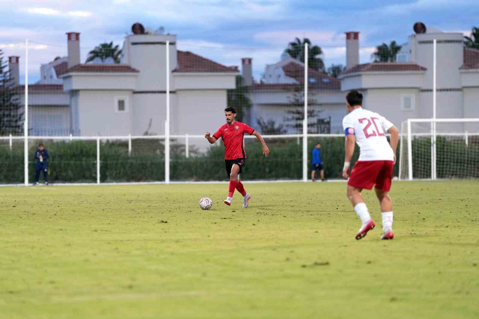 Çorum FK, hazırlık maçında Antalyaspor’a 2-1 mağlup oldu