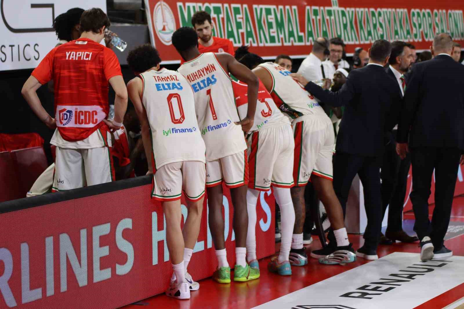 Basketbol Süper Ligi: Karşıyaka: 78 - Galatasaray: 71