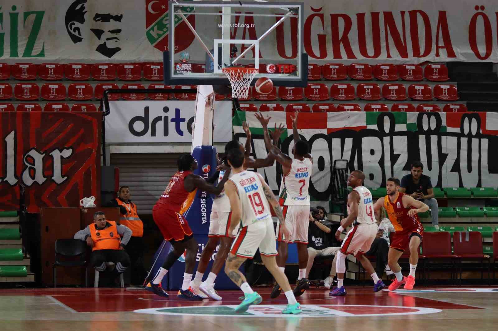 Basketbol Süper Ligi: Karşıyaka: 78 - Galatasaray: 71