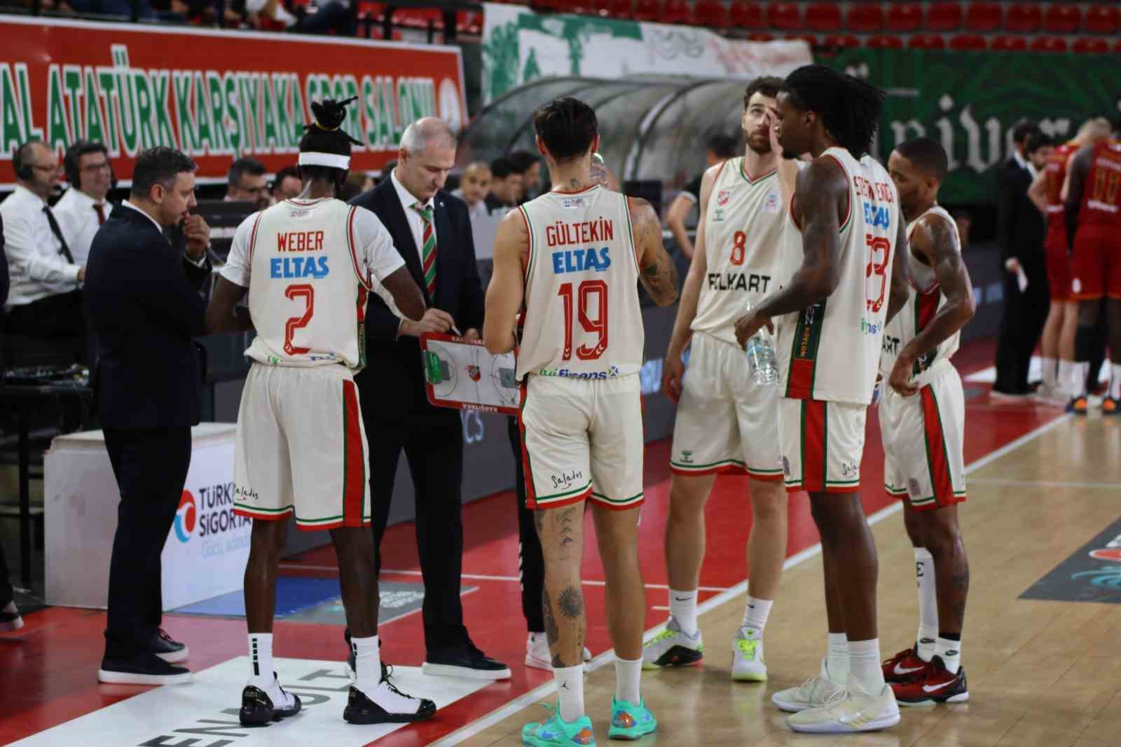 Basketbol Süper Ligi: Karşıyaka: 78 - Galatasaray: 71