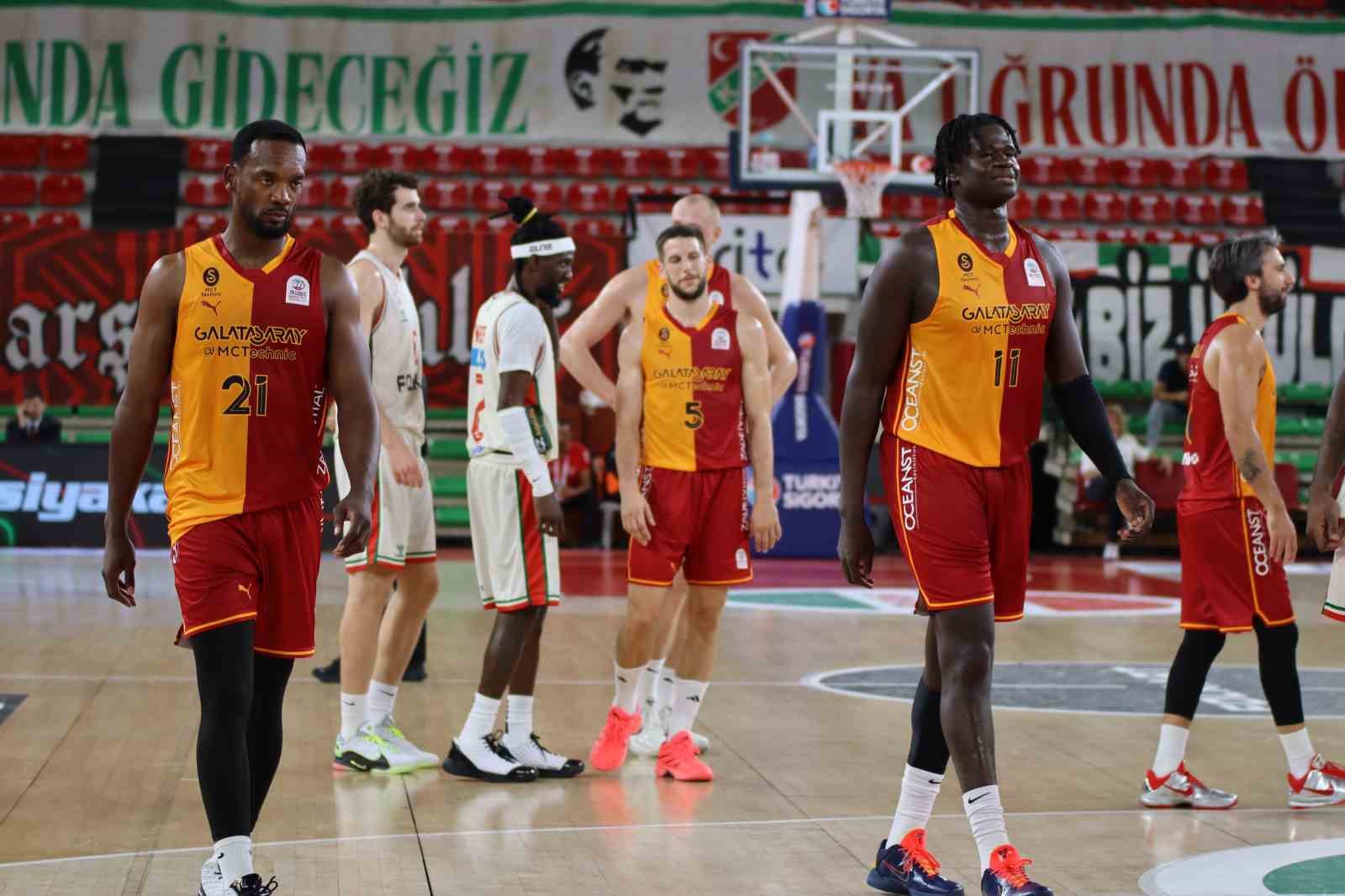 Basketbol Süper Ligi: Karşıyaka: 78 - Galatasaray: 71