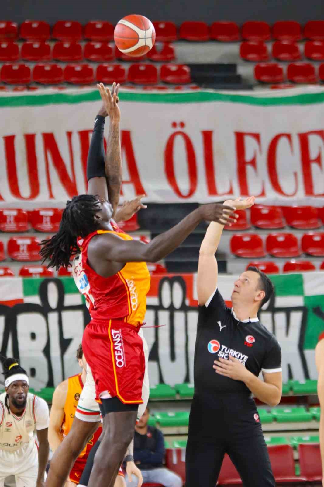 Basketbol Süper Ligi: Karşıyaka: 78 - Galatasaray: 71