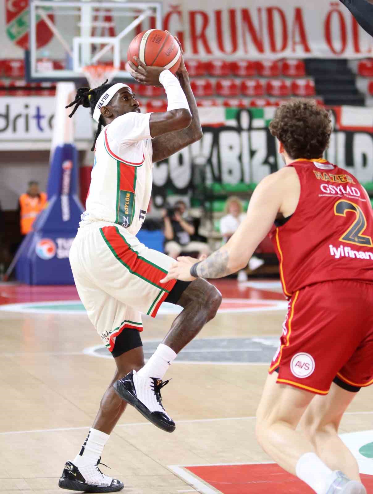 Basketbol Süper Ligi: Karşıyaka: 78 - Galatasaray: 71