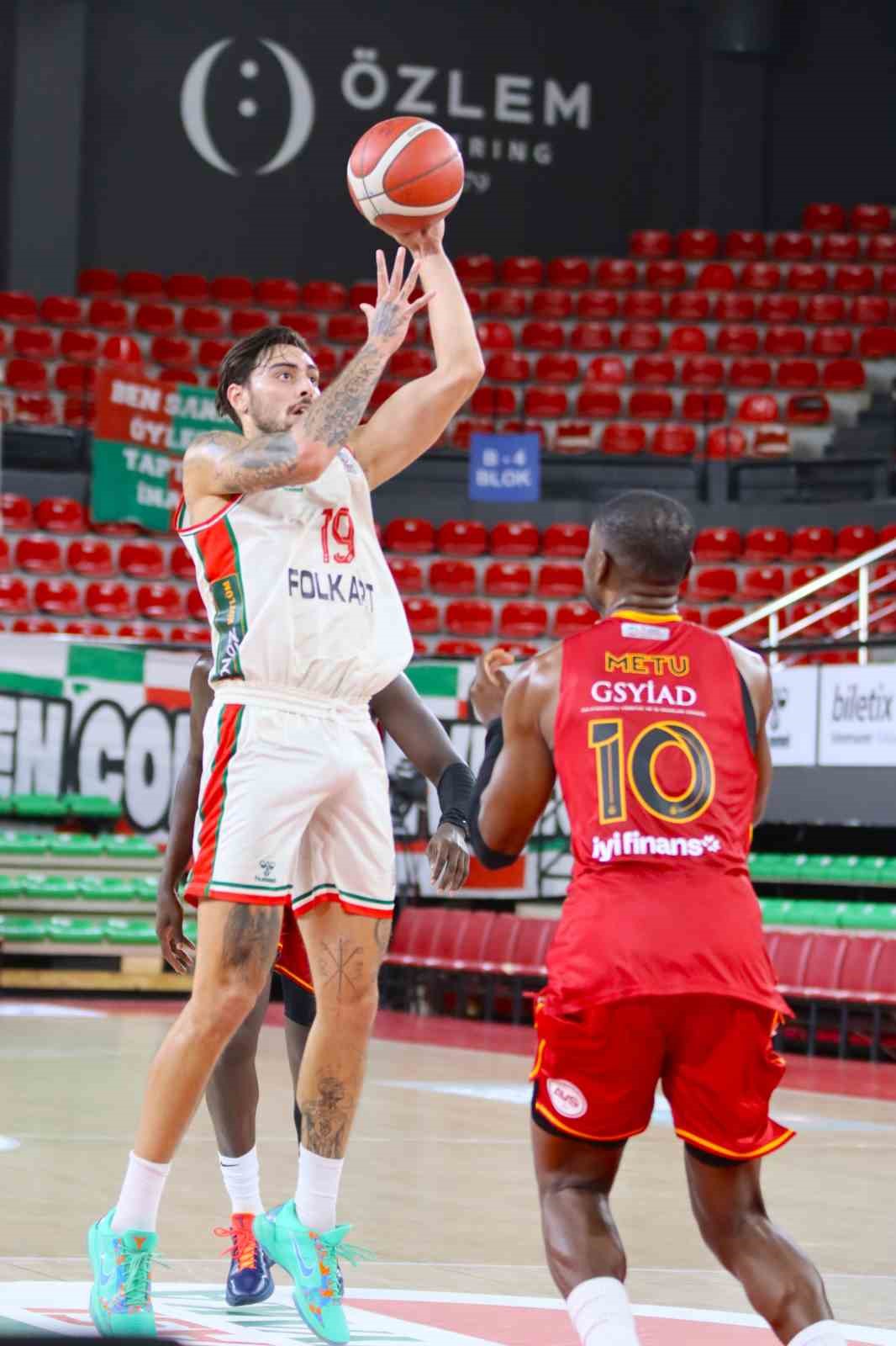 Basketbol Süper Ligi: Karşıyaka: 78 - Galatasaray: 71