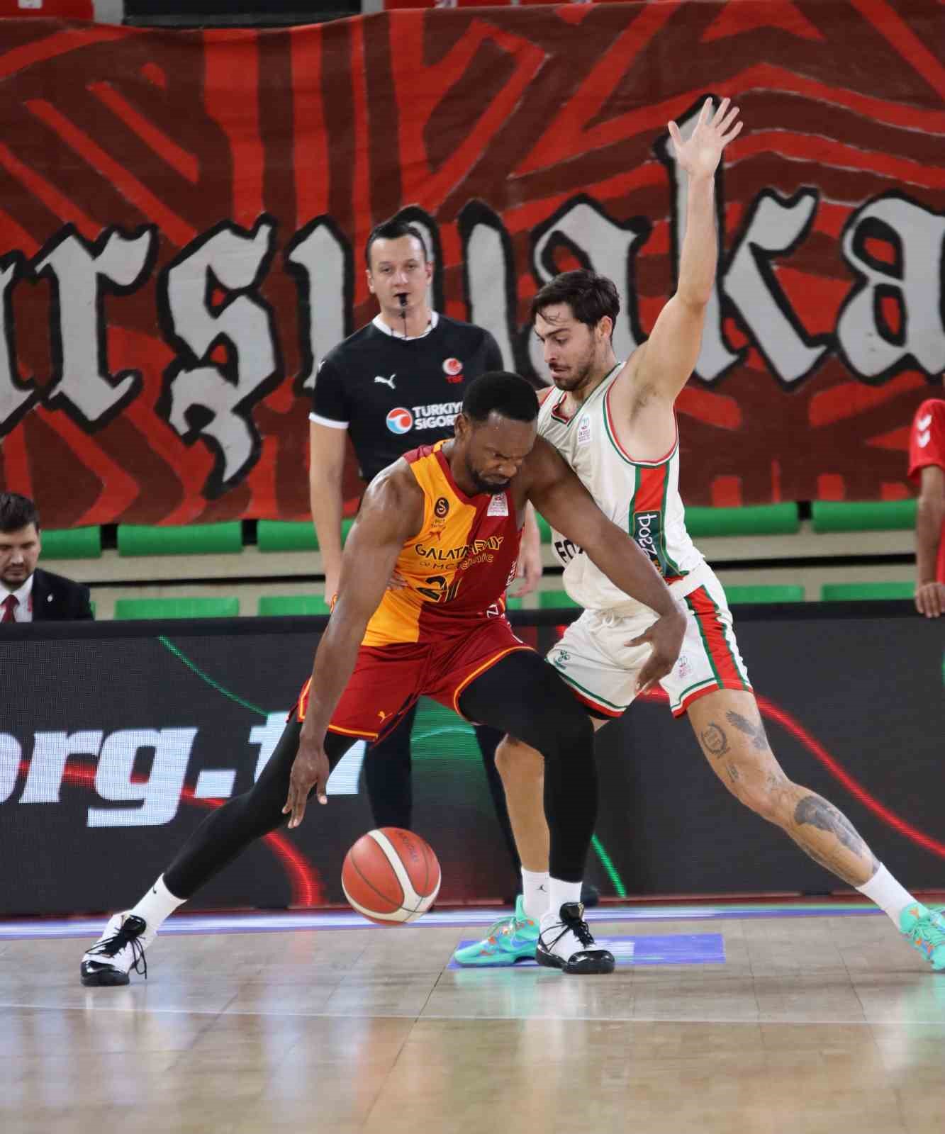 Basketbol Süper Ligi: Karşıyaka: 78 - Galatasaray: 71