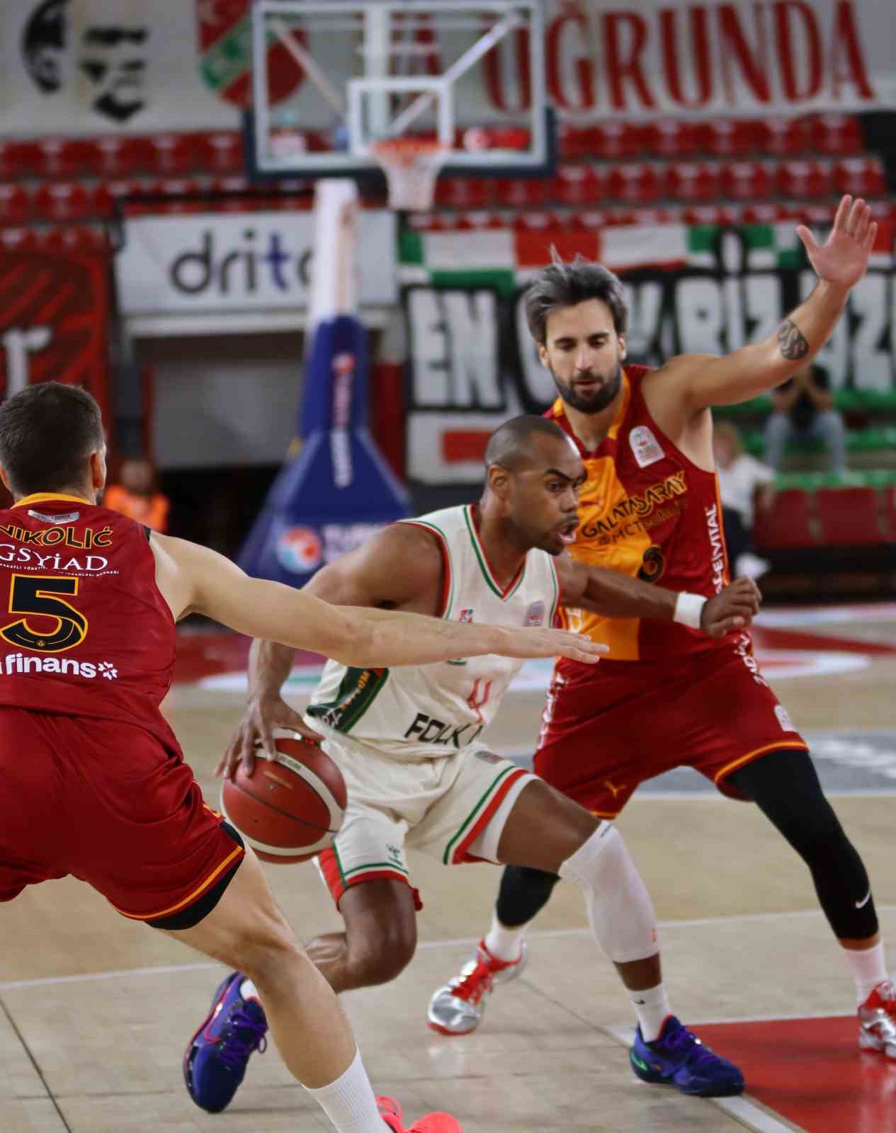 Basketbol Süper Ligi: Karşıyaka: 78 - Galatasaray: 71