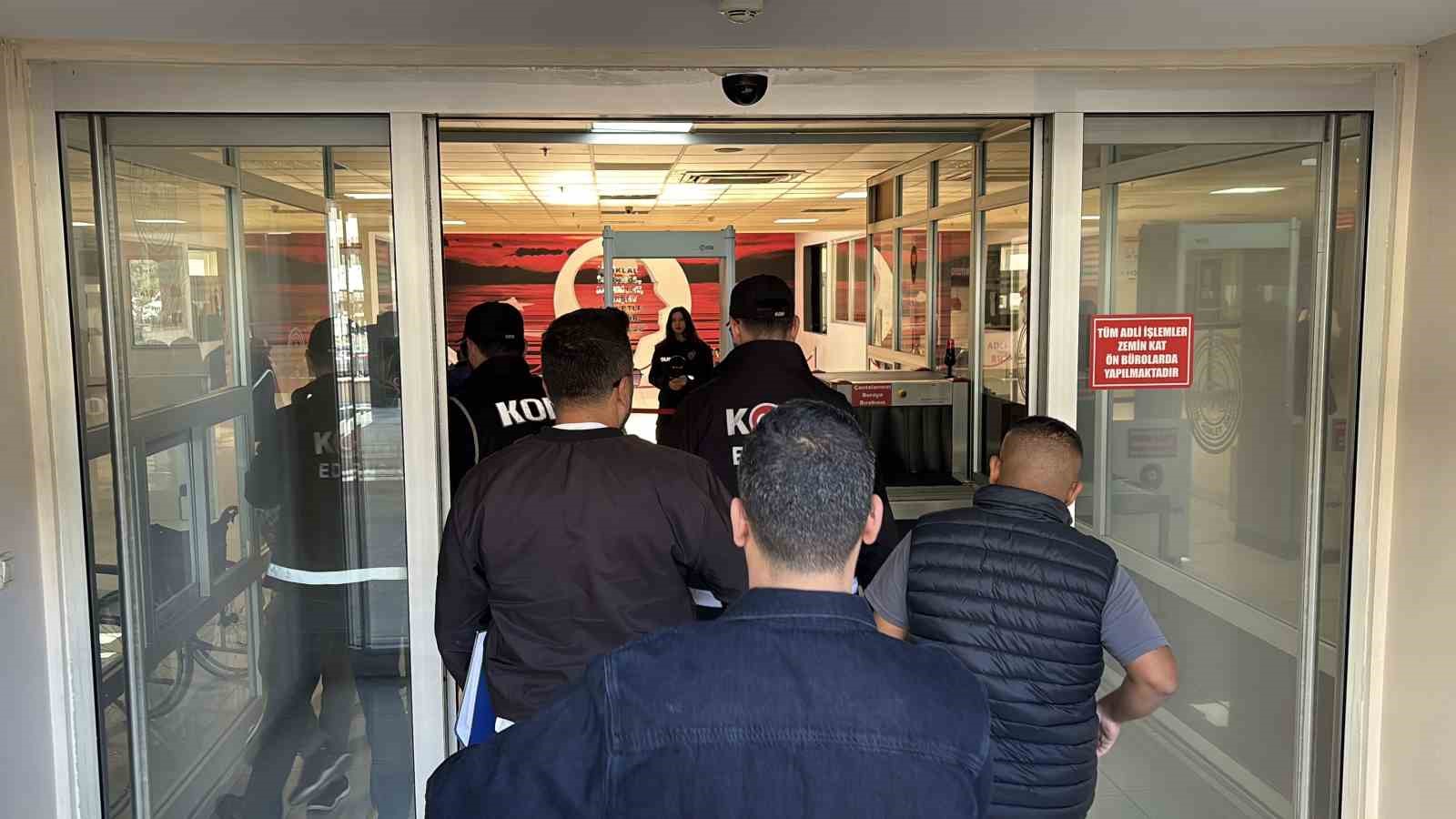 Edirne’de tefecilik operasyonunda 2 tutuklama, 2 şüpheliye ev hapsi