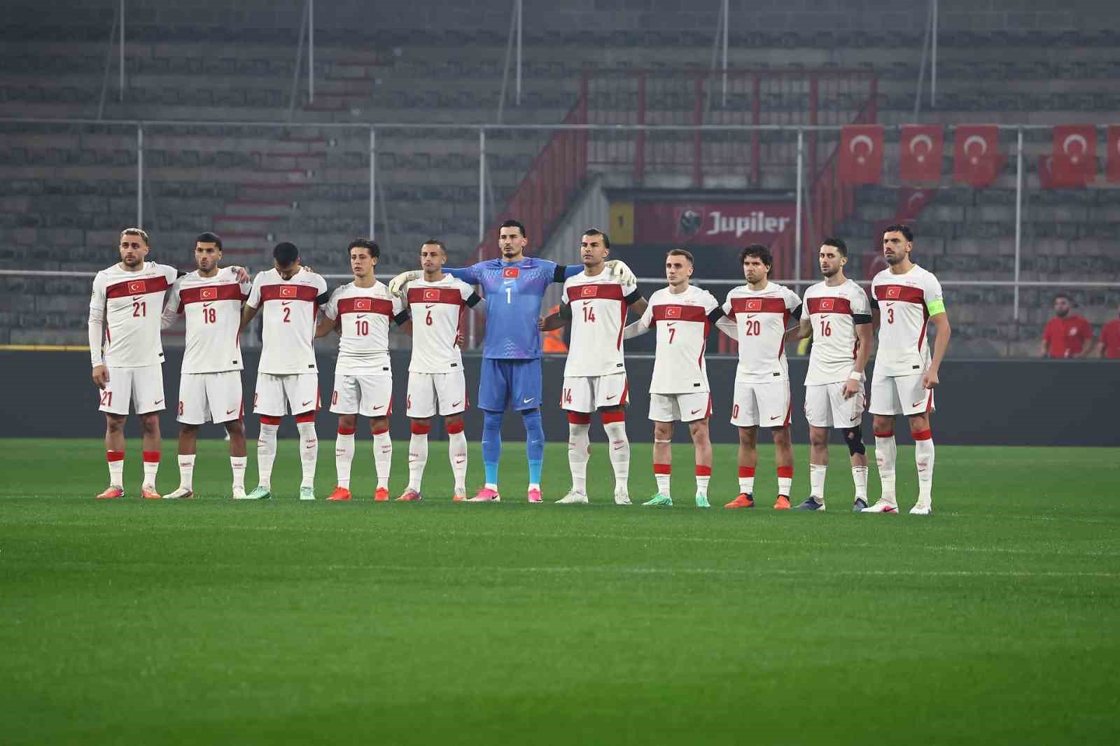 UEFA Uluslar Ligi: Belçika: 1 - Türkiye: 0 (İlk yarı)