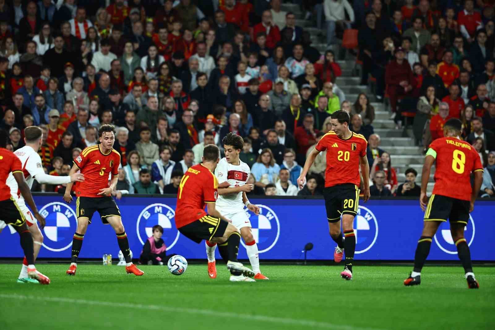 UEFA Uluslar Ligi: Belçika: 3 - Türkiye: 0 (Maç sonucu)