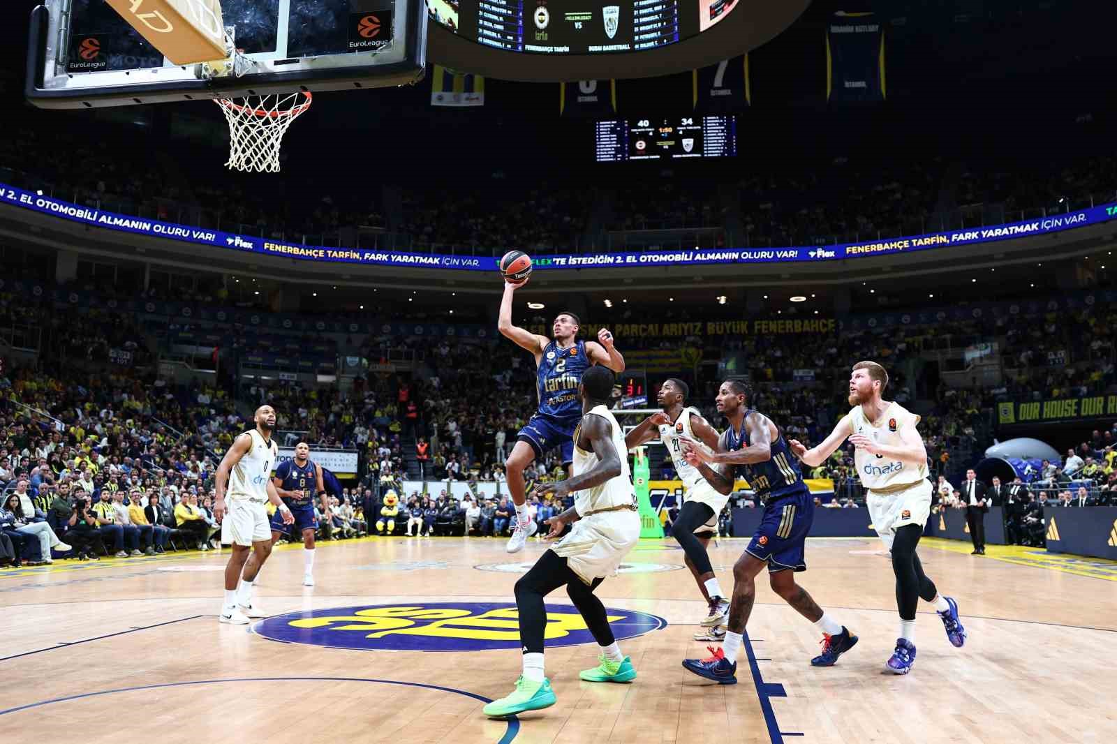 Euroleague: Fenerbahçe: 76 - Dubai Basketbol: 66