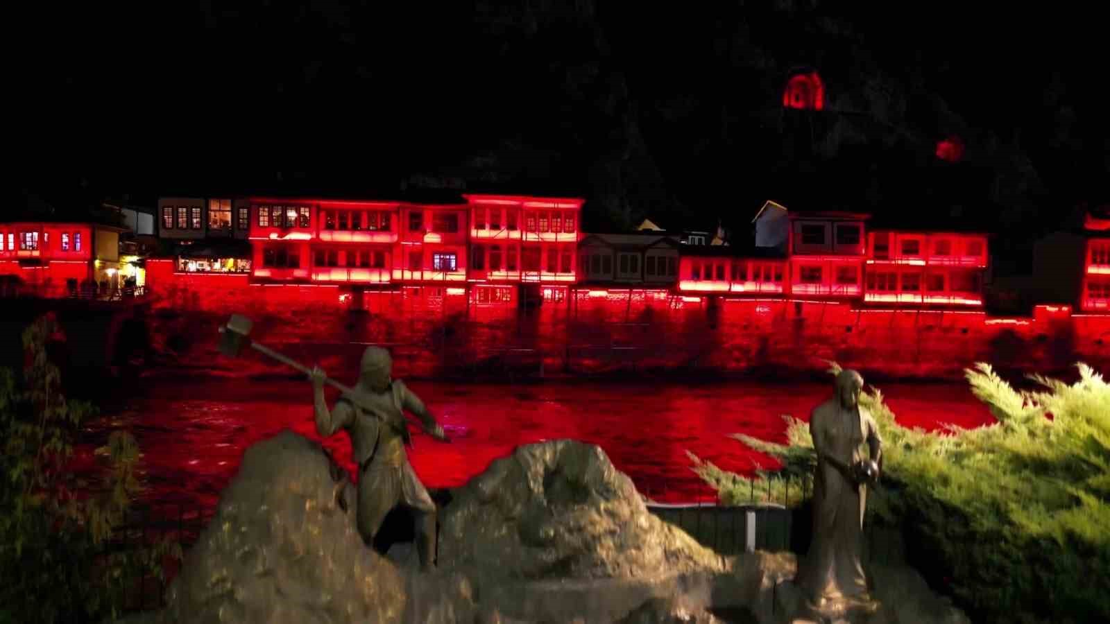 Amasya’nın dünya mirasının ışık sistemi yenilendi: "Rüya şehir"
