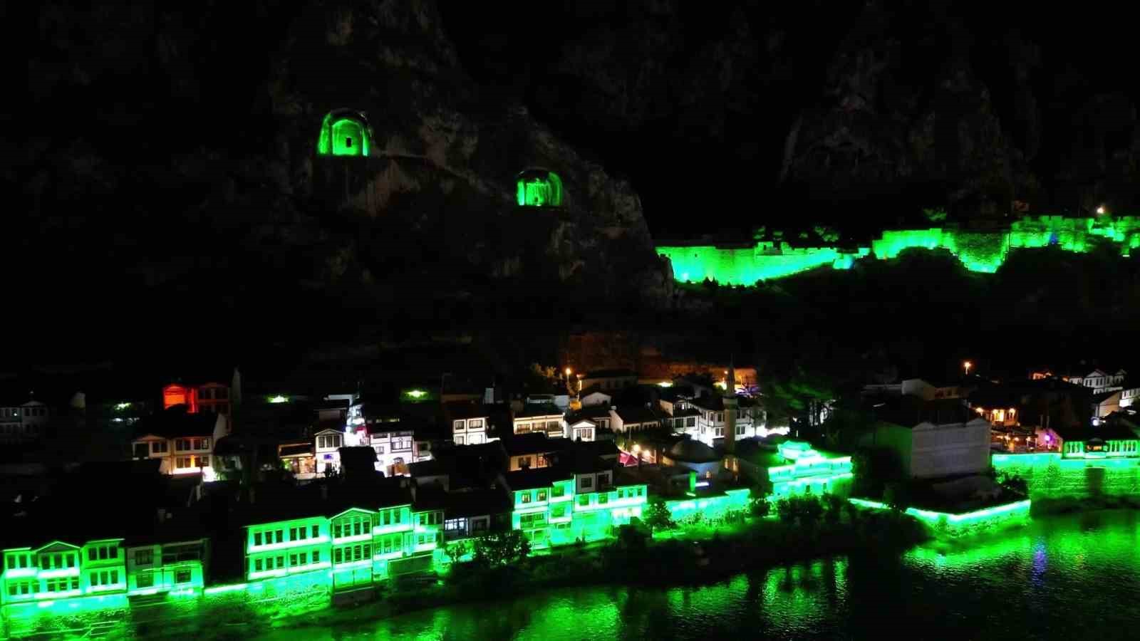 Amasya’nın dünya mirasının ışık sistemi yenilendi: "Rüya şehir"