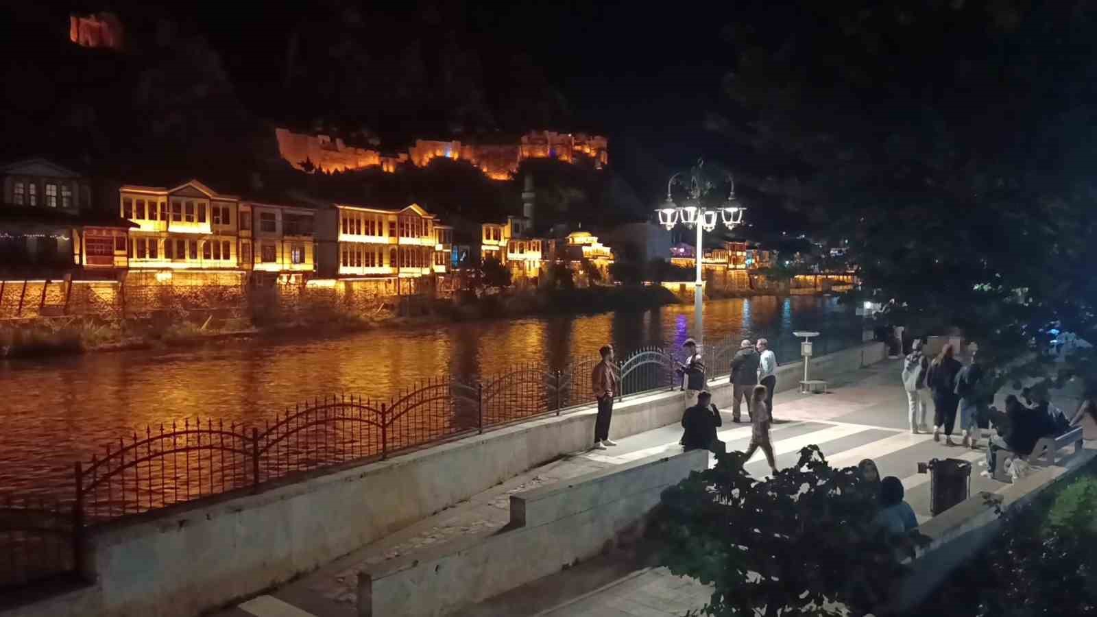 Amasya’nın dünya mirasının ışık sistemi yenilendi: "Rüya şehir"
