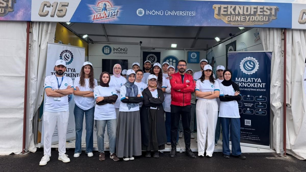 TEKNOFEST Güneydoğu’da İnönü Üniversitesi’nin standı yoğun ilgi görüyor