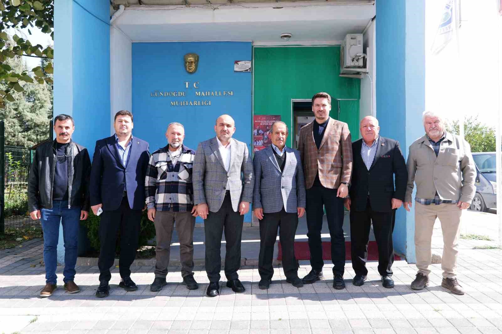 Başkan Albayrak’tan mahalle muhtarlarına ziyaret