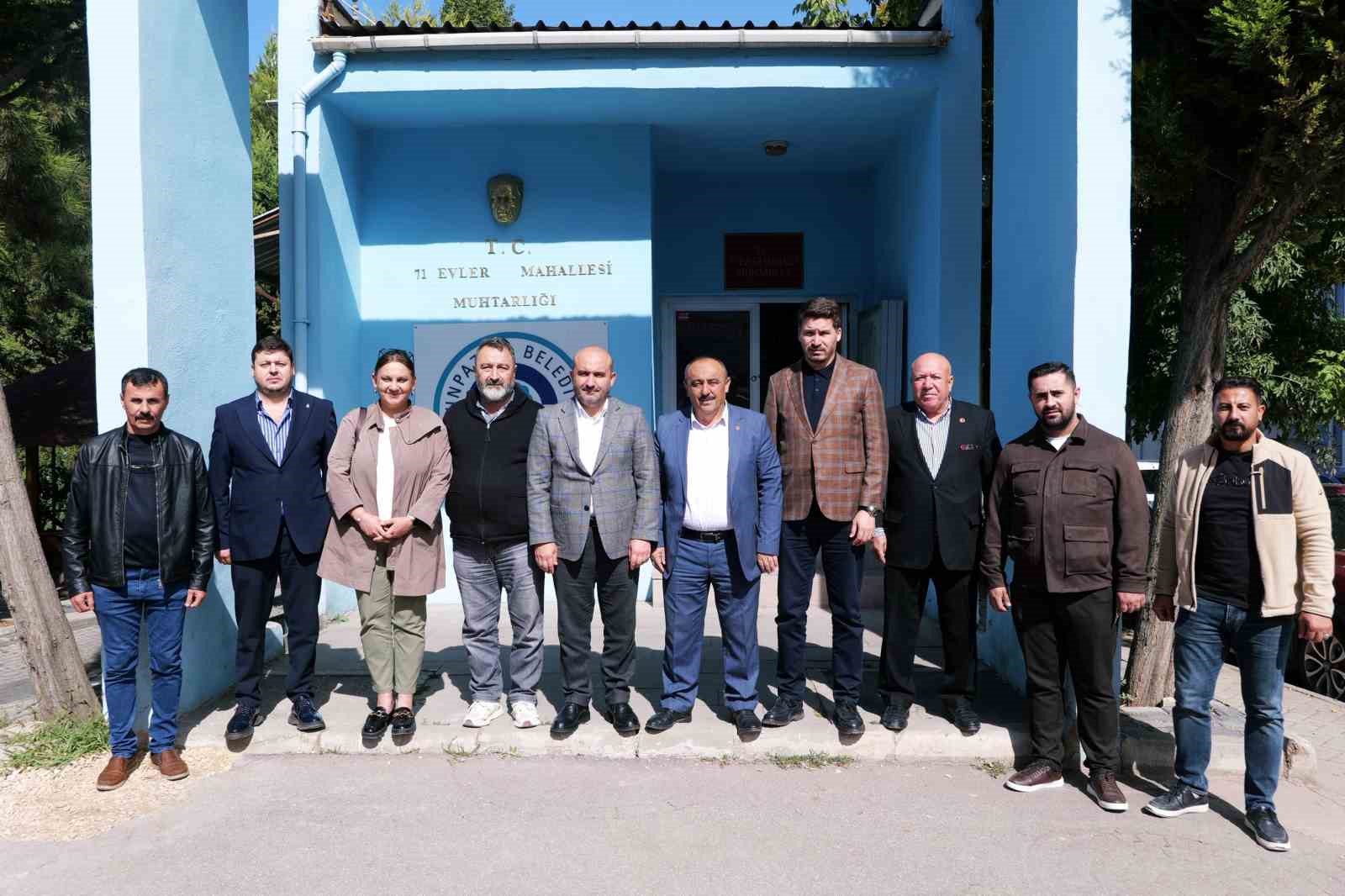 Başkan Albayrak’tan mahalle muhtarlarına ziyaret
