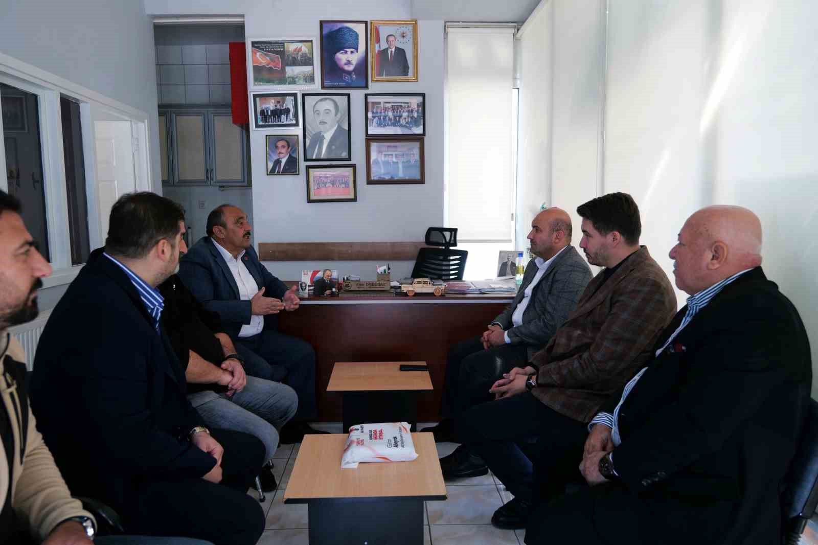 Başkan Albayrak’tan mahalle muhtarlarına ziyaret