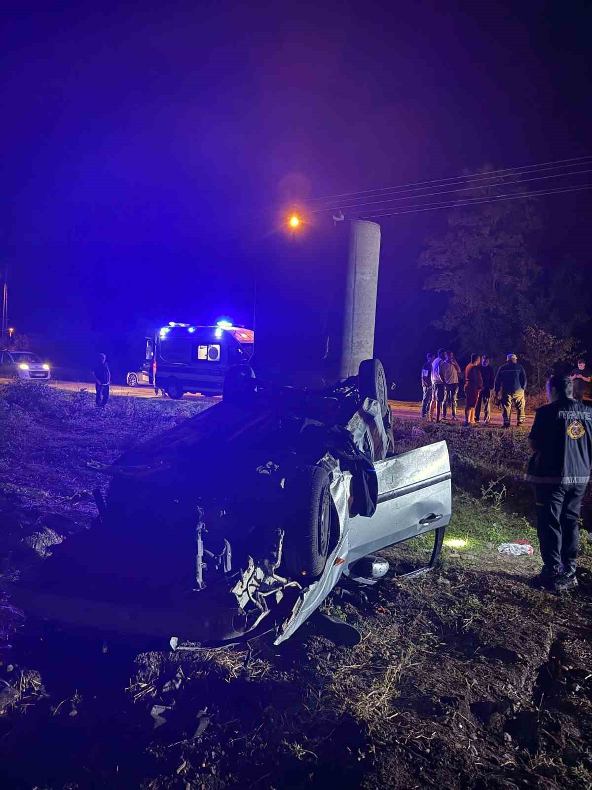 Osmaniye’de gece meydana gelen kazada 17 yaşındaki genç hayatını kaybetti