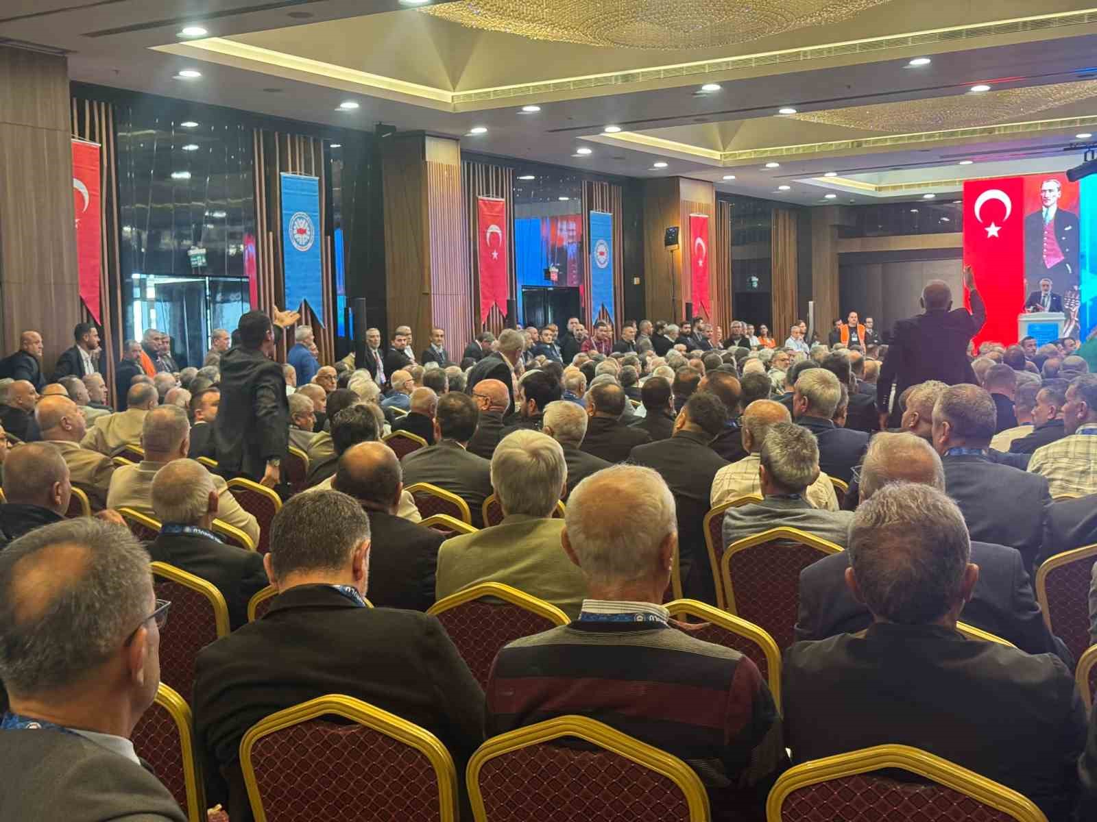 TASKK Genel Kurulu’nda Ankara ASKF tartışması: Salonda gergin anlar
