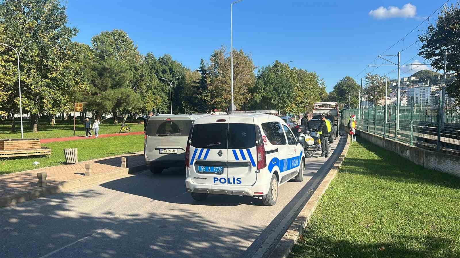 Samsun’da otomobil ile motosiklet çarpıştı: 2 yaralı